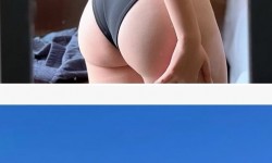 축복받은 몸매 자랑하는 한국 누나